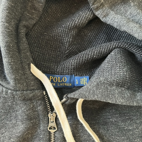 Polo Ralph Lauren zip up hoodie, size Large.  Perfect condition. - Picture 9 of 14